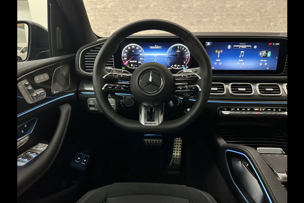 Mercedes-Benz GLE AMG 53 Hybrid 4MATIC+ | Nieuw! | Panorama | Massage | Soft-Close | ACC | 360 Camera | Stoelventilatie | Head-Up | Burmester | Trekhaak | Carbon | Stoelverwarming V+A | 4-Zone Clima | AMG Drive-Unit | ISO & Warmtewerend Glas | 22 Inch | Keyless-Go | Night-Pakket | Memory | Luchtvering | Parfumering | Carplay | Stuurverwarming | Rij assistent pakket + | Bekerhouder Clima | Draadloos Laden |