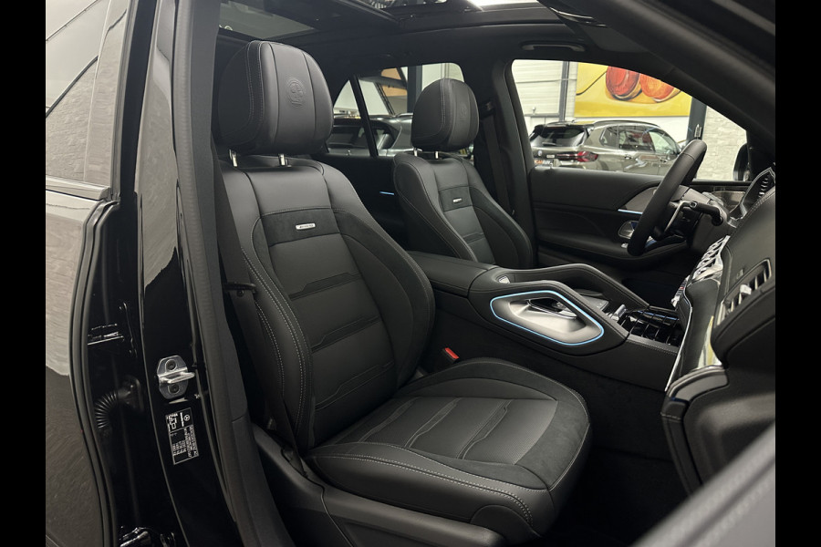 Mercedes-Benz GLE AMG 53 Hybrid 4MATIC+ | Nieuw! | Panorama | Massage | Soft-Close | ACC | 360 Camera | Stoelventilatie | Head-Up | Burmester | Trekhaak | Carbon | Stoelverwarming V+A | 4-Zone Clima | AMG Drive-Unit | ISO & Warmtewerend Glas | 22 Inch | Keyless-Go | Night-Pakket | Memory | Luchtvering | Parfumering | Carplay | Stuurverwarming | Rij assistent pakket + | Bekerhouder Clima | Draadloos Laden |