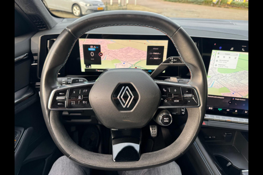 Renault Espace E-Tech full hybrid 200 esprit Alpine 7pers. Pano / 360 Cam / Mat Grijs / 4 Control / Pano / Elektr bed. Aklep