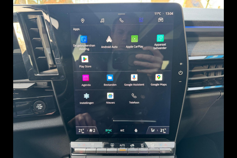 Renault Espace E-Tech full hybrid 200 esprit Alpine 7pers. Pano / 360 Cam / Mat Grijs / 4 Control / Pano / Elektr bed. Aklep