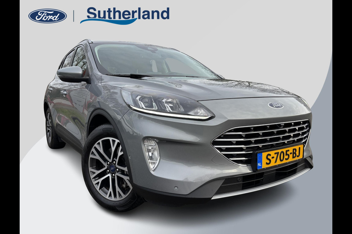 Ford Kuga 2.5 PHEV Titanium 225pk | Winter Pack | Trekhaak | Adaptieve Cruise | Dodehoeksensoren | Achteruitrijcamera
