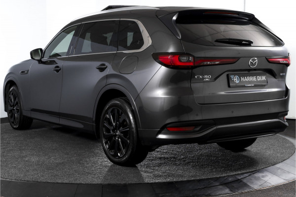 Mazda CX-80 2.5 e-SkyActiv PHEV Homura Plus 7p. | S/K-Panodak | Adapt. Cruise | Elek. Stoel-+verwarming & Ventilatie | Leder | HUD | 360 Camera | Bose | NAV+App. Connect | LM 20" | 9331