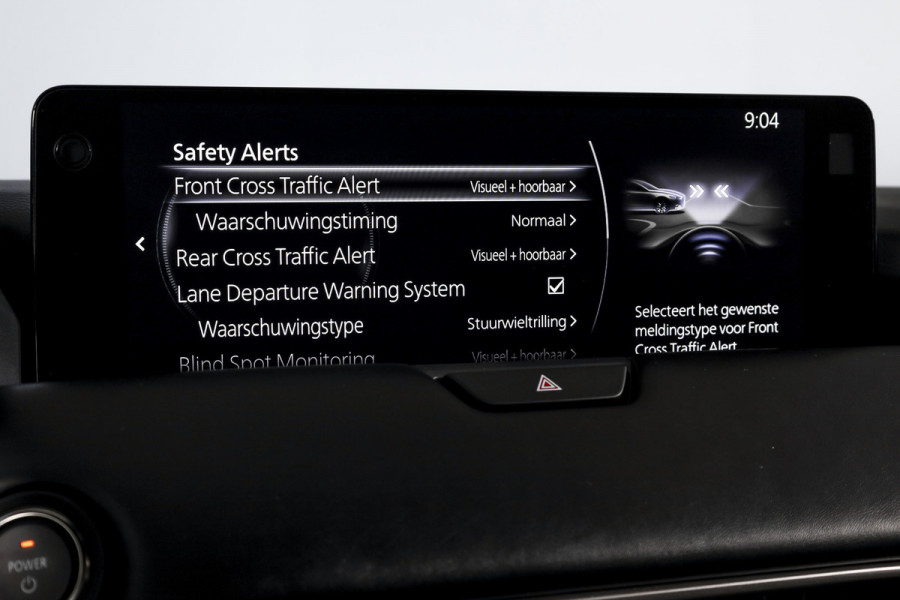 Mazda CX-80 2.5 e-SkyActiv PHEV Homura Plus 7p. | S/K-Panodak | Adapt. Cruise | Elek. Stoel-+verwarming & Ventilatie | Leder | HUD | 360 Camera | Bose | NAV+App. Connect | LM 20" | 9331