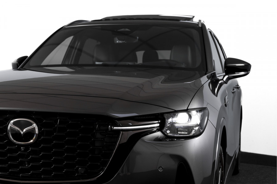 Mazda CX-80 2.5 e-SkyActiv PHEV Homura Plus 7p. | S/K-Panodak | Adapt. Cruise | Elek. Stoel-+verwarming & Ventilatie | Leder | HUD | 360 Camera | Bose | NAV+App. Connect | LM 20" | 9331
