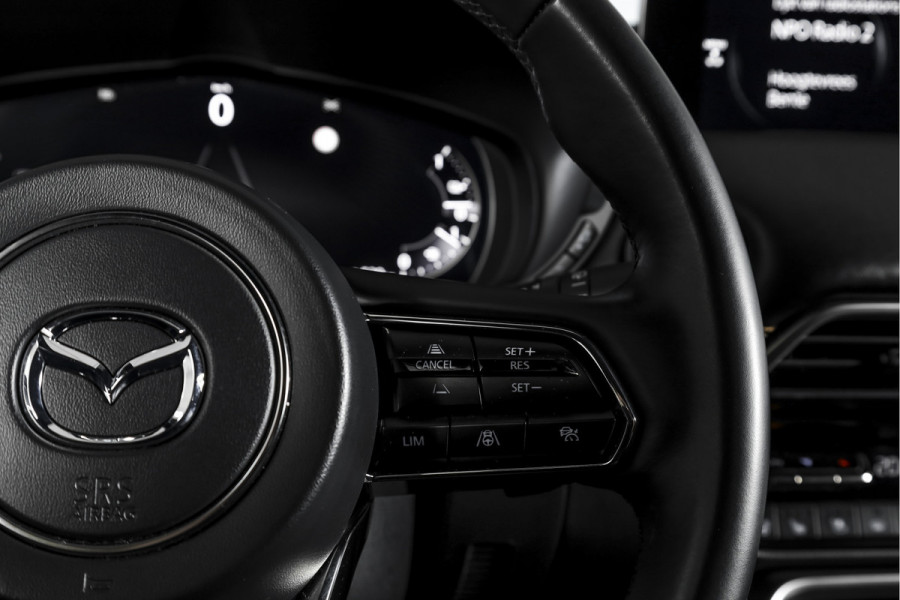Mazda CX-80 2.5 e-SkyActiv PHEV Homura Plus 7p. | S/K-Panodak | Adapt. Cruise | Elek. Stoel-+verwarming & Ventilatie | Leder | HUD | 360 Camera | Bose | NAV+App. Connect | LM 20" | 9331