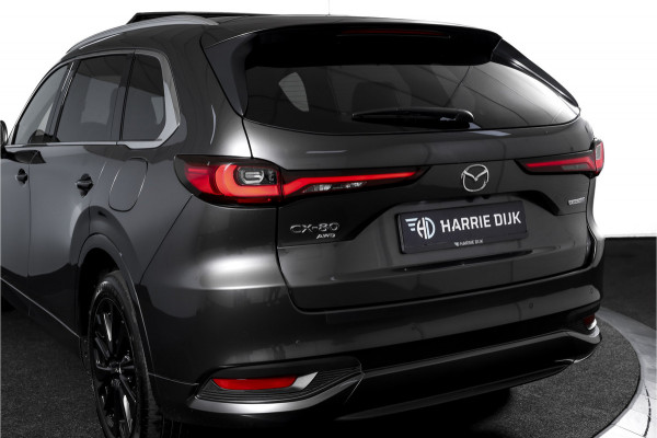 Mazda CX-80 2.5 e-SkyActiv PHEV Homura Plus 7p. | S/K-Panodak | Adapt. Cruise | Elek. Stoel-+verwarming & Ventilatie | Leder | HUD | 360 Camera | Bose | NAV+App. Connect | LM 20" | 9331