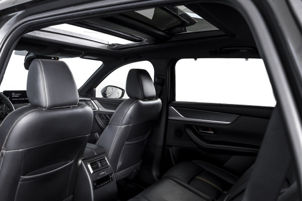 Mazda CX-80 2.5 e-SkyActiv PHEV Homura Plus 7p. | S/K-Panodak | Adapt. Cruise | Elek. Stoel-+verwarming & Ventilatie | Leder | HUD | 360 Camera | Bose | NAV+App. Connect | LM 20" | 9331