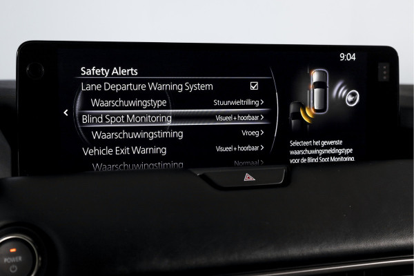 Mazda CX-80 2.5 e-SkyActiv PHEV Homura Plus 7p. | S/K-Panodak | Adapt. Cruise | Elek. Stoel-+verwarming & Ventilatie | Leder | HUD | 360 Camera | Bose | NAV+App. Connect | LM 20" | 9290