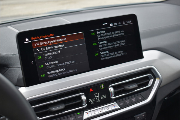 BMW X3 xDrive30e M-Pakket 292 Pk Brooklyn Grau Pano Memory Laser 20 Inch