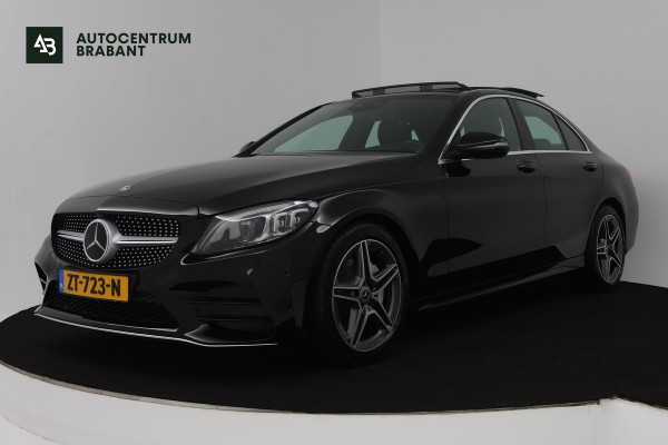 Mercedes-Benz C-Klasse 180 Business Solution AMG (PANORAMADAK, SFEERVERLICHTING, STOELVERWARMING, ACHTERUITRIJCAMERA, SENSOREN)
