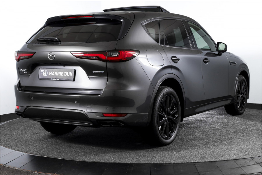 Mazda CX-60 2.5 e-SkyActiv PHEV Homura Plus | S/K-Panodak | Adapt. Cruise | Elek. Stoel-+verwarming & Ventilatie | Leder | HUD | 360 Camera | Bose | NAV+App. Connect | LM 20" | 0217