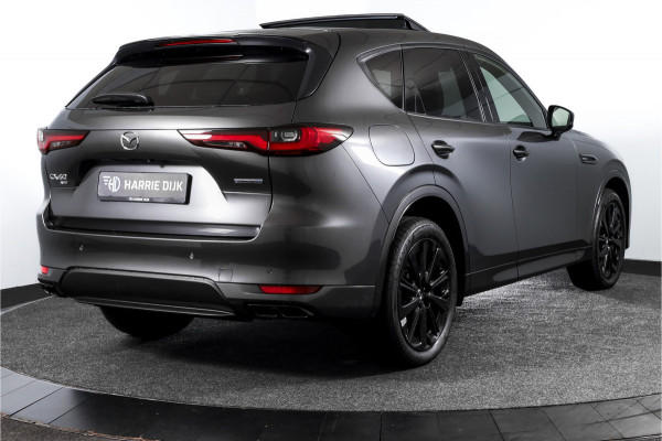Mazda CX-60 2.5 e-SkyActiv PHEV Homura Plus | S/K-Panodak | Adapt. Cruise | Elek. Stoel-+verwarming & Ventilatie | Leder | HUD | 360 Camera | Bose | NAV+App. Connect | LM 20" | 0217