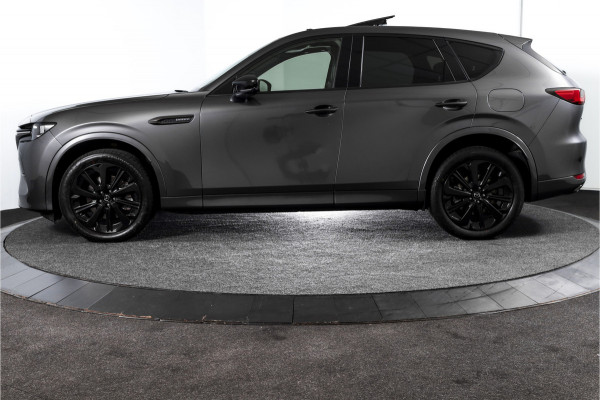 Mazda CX-60 2.5 e-SkyActiv PHEV Homura Plus | S/K-Panodak | Adapt. Cruise | Elek. Stoel-+verwarming & Ventilatie | Leder | HUD | 360 Camera | Bose | NAV+App. Connect | LM 20" | 0217