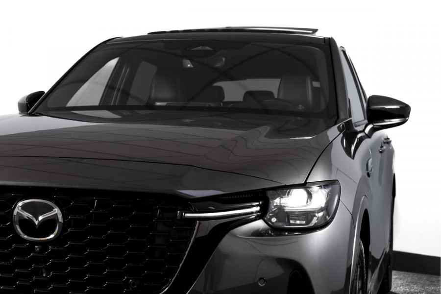 Mazda CX-60 2.5 e-SkyActiv PHEV Homura Plus | S/K-Panodak | Adapt. Cruise | Elek. Stoel-+verwarming & Ventilatie | Leder | HUD | 360 Camera | Bose | NAV+App. Connect | LM 20" | 0217
