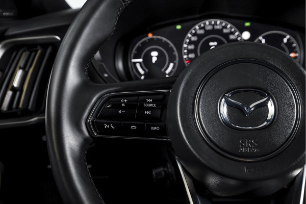 Mazda CX-60 2.5 e-SkyActiv PHEV Homura Plus | S/K-Panodak | Adapt. Cruise | Elek. Stoel-+verwarming & Ventilatie | Leder | HUD | 360 Camera | Bose | NAV+App. Connect | LM 20" | 0217