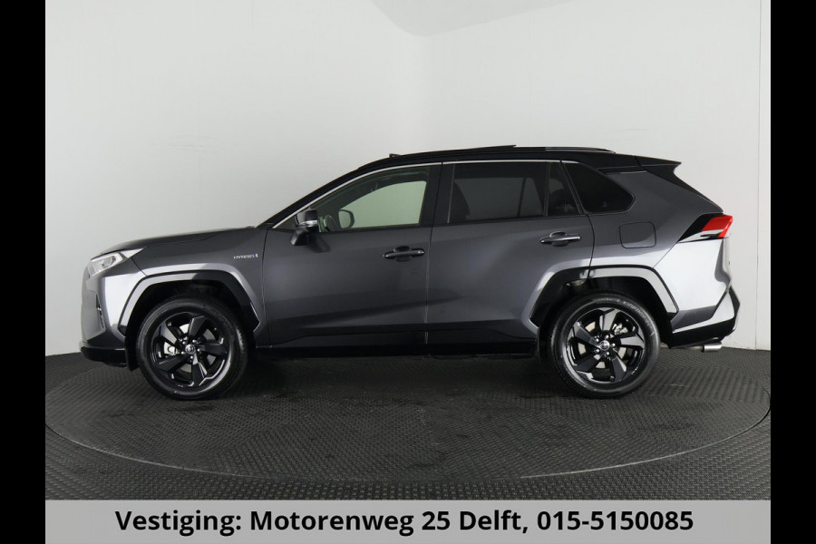 Toyota RAV4 2.5 EXECUTIVE PACK BITONE SCHUIFDAK GARANTIE 2029 LEDER. CAMERA. CARPLAY NAVIGATIE. ELEKTRISCHE ACHTERKLEP