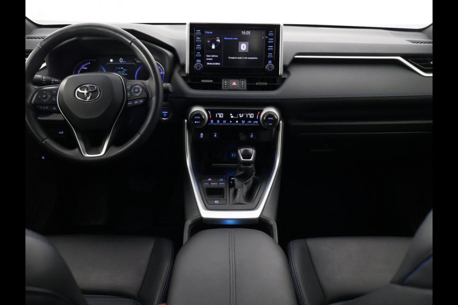Toyota RAV4 2.5 EXECUTIVE PACK BITONE SCHUIFDAK GARANTIE 2029 LEDER. CAMERA. CARPLAY NAVIGATIE. ELEKTRISCHE ACHTERKLEP