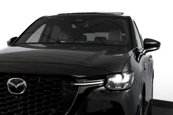 Mazda CX-60 2.5 e-SkyActiv PHEV Homura Plus | S/K-Panodak | Adapt. Cruise | Elek. Stoel-+verwarming & Ventilatie | Leder | HUD | 360 Camera | Bose | NAV+App. Connect | LM 20" | 0617