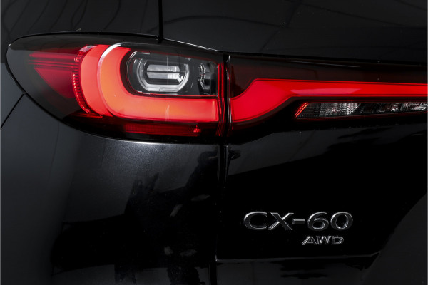 Mazda CX-60 2.5 e-SkyActiv PHEV Homura Plus | S/K-Panodak | Adapt. Cruise | Elek. Stoel-+verwarming & Ventilatie | Leder | HUD | 360 Camera | Bose | NAV+App. Connect | LM 20" | 0617