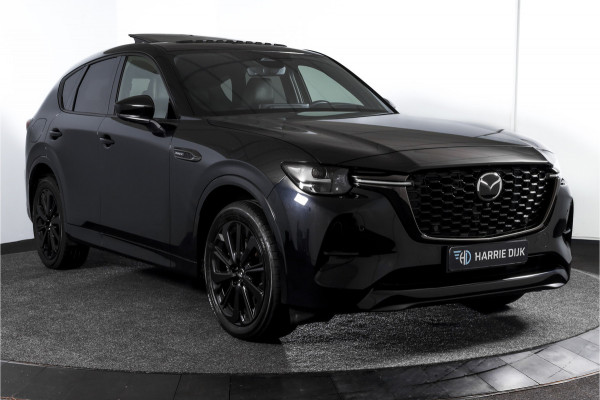 Mazda CX-60 2.5 e-SkyActiv PHEV Homura Plus | S/K-Panodak | Adapt. Cruise | Elek. Stoel-+verwarming & Ventilatie | Leder | HUD | 360 Camera | Bose | NAV+App. Connect | LM 20" | 0617
