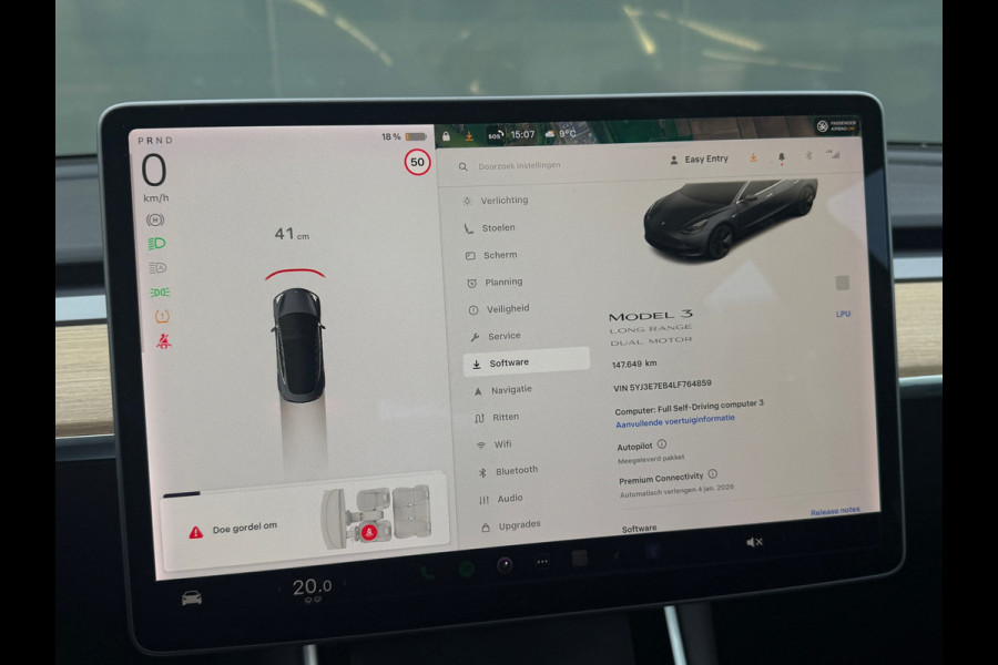 Tesla Model 3 Long Range AWD 75 kWh Dual Motor Autopilot