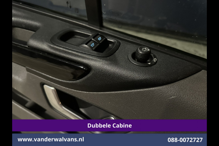 Ford Transit Custom 2.0 TDCI 170pk Automaat L1H1 Dubbele Cabine Sport Euro6 Airco | 5-Zits | Navigatie | 2x Zijdeur |Camera Apple Carplay, LED, Cruisecontrol, Stoelverwarming, Verwarmde Voorruit, Parkeersensoren