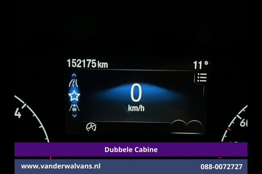 Ford Transit Custom 2.0 TDCI 170pk Automaat L1H1 Dubbele Cabine Sport Euro6 Airco | 5-Zits | Navigatie | 2x Zijdeur |Camera Apple Carplay, LED, Cruisecontrol, Stoelverwarming, Verwarmde Voorruit, Parkeersensoren