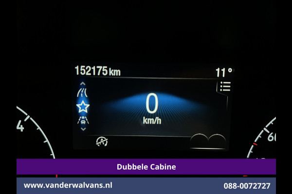Ford Transit Custom 2.0 TDCI 170pk Automaat L1H1 Dubbele Cabine Sport Euro6 Airco | 5-Zits | Navigatie | 2x Zijdeur |Camera Apple Carplay, LED, Cruisecontrol, Stoelverwarming, Verwarmde Voorruit, Parkeersensoren