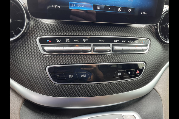 Mercedes-Benz V-Klasse 300d 237pk Extra Lang DC 5 persoons Avantgarde Edition / vaste prijs rijklaar € 49.950 ex btw / lease vanaf € 864 / AMG / burmester / leer / camera / originele Nedelandse bus !