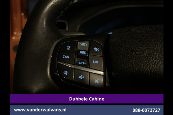 Ford Transit Custom 2.0 TDCI 170pk Automaat L1H1 Dubbele Cabine Sport Euro6 Airco | 5-Zits | Navigatie | 2x Zijdeur |Camera Apple Carplay, LED, Cruisecontrol, Stoelverwarming, Verwarmde Voorruit, Parkeersensoren
