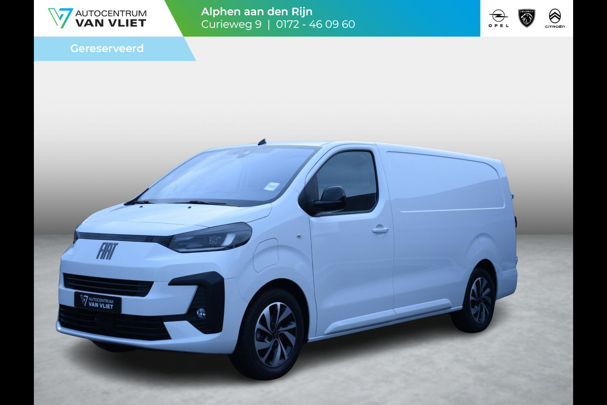 Fiat E-Scudo L3H1 75 kWh | 2x schuifdeur | camera | Techno Assist Pakket | Exterieur Pakket | laadruimtebetimmering |