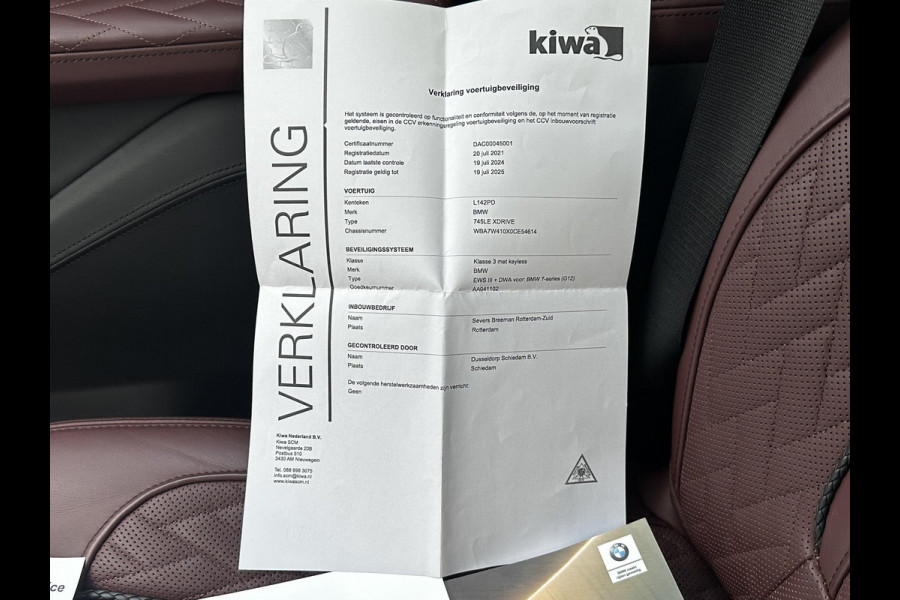 BMW 7 Serie 745Le xDrive High Executive VAN: €57.900,- VOOR: €53.877,- UW EINDEJAARSVOORDEEL: €4.023,- MEGA VOL | INDIVIDUAL | BOWERS&WILKINS | LASER | DRIVING ASS. PROFF.