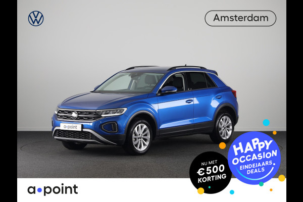 Volkswagen T-Roc 1.5 TSI Life Edition |150 pk Automaat (DSG)| Verlengde garantie |Navigatie via App | Parkeersensoren (Park assist) | Achteruitrijcamera | Adaptieve cruise control |