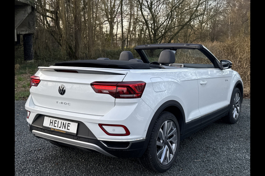 Volkswagen T-Roc Cabrio 1.5 TSI 150PK DSG STYLE VIRTUAL/NAVI/CARPLAY FABRIEKS GARANTIE