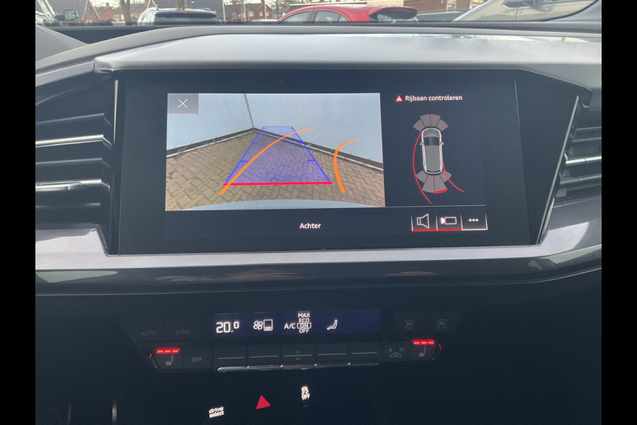 Audi Q4 e-tron 50 quattro Launch edition S Competition 77 kWh 1Eig Warmtepomp Sonos Camera Leer NL-Auto Uitstraling!