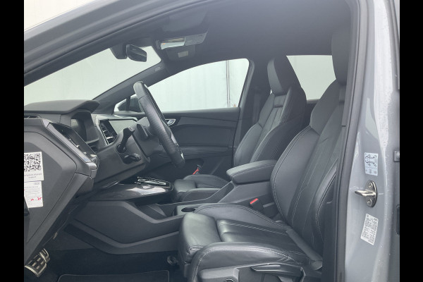 Audi Q4 e-tron 50 quattro Launch edition S Competition 77 kWh 1Eig Warmtepomp Sonos Camera Leer NL-Auto Uitstraling!