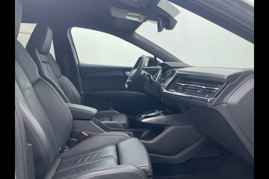 Audi Q4 e-tron 50 quattro Launch edition S Competition 77 kWh 1Eig Warmtepomp Sonos Camera Leer NL-Auto Uitstraling!