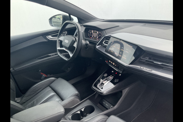 Audi Q4 e-tron 50 quattro Launch edition S Competition 77 kWh 1Eig Warmtepomp Sonos Camera Leer NL-Auto Uitstraling!