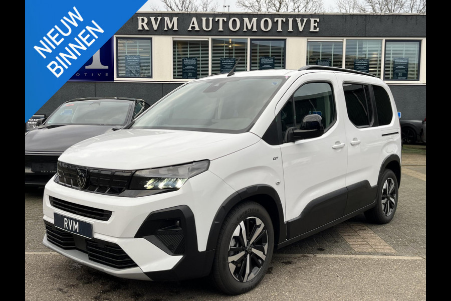 Peugeot e-Rifter 136 GT L1 VAN: 33.900,- VOOR: 30.877,- UW EINDEJAARSVOORDEEL: 3.023,- | RIJKLAARPRIJS | UNIEK LAGE KMSTAND | TOPSTAAT!