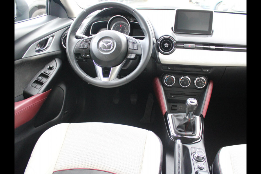Mazda CX-3 2.0 SkyActiv-G 120 GT-M | LEDEREN BEKLEDING | NAVIGATIE | ACHTERUITRIJCAMERA |