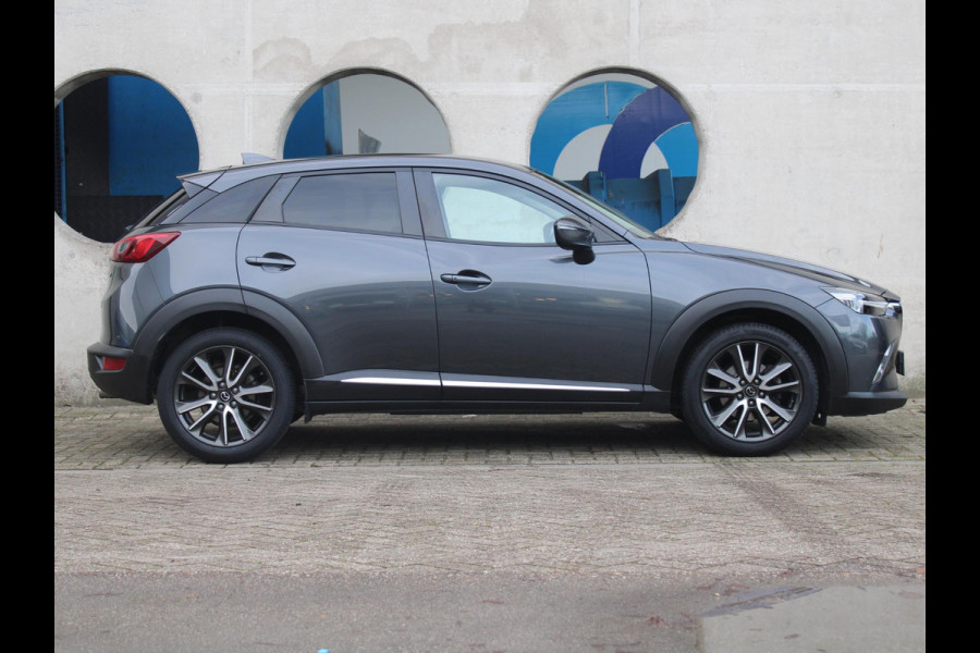Mazda CX-3 2.0 SkyActiv-G 120 GT-M | LEDEREN BEKLEDING | NAVIGATIE | ACHTERUITRIJCAMERA |