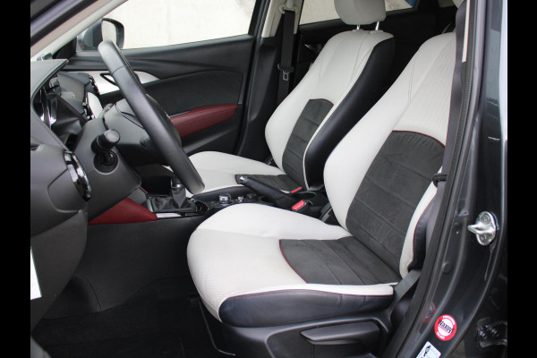 Mazda CX-3 2.0 SkyActiv-G 120 GT-M | LEDEREN BEKLEDING | NAVIGATIE | ACHTERUITRIJCAMERA |