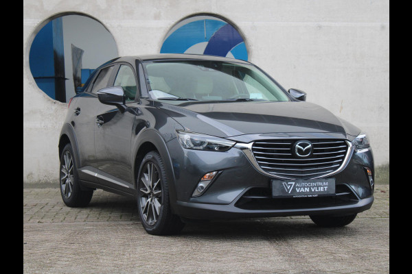 Mazda CX-3 2.0 SkyActiv-G 120 GT-M | LEDEREN BEKLEDING | NAVIGATIE | ACHTERUITRIJCAMERA |