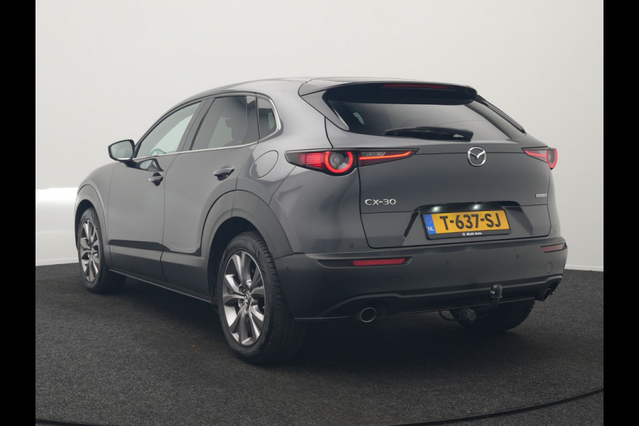 Mazda CX-30 2.0 e-SkyActiv-G M Hybrid Comfort Automaat | Adaptive Cruise | Trekhaak | Head Up | 360 Camera | BOSE Sound | Stuur & Stoelverwarming |  Apple Carplay | 18"L.M | LED Koplampen |