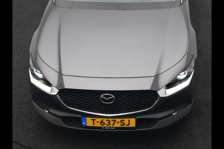 Mazda CX-30 2.0 e-SkyActiv-G M Hybrid Comfort Automaat | Adaptive Cruise | Trekhaak | Head Up | 360 Camera | BOSE Sound | Stuur & Stoelverwarming |  Apple Carplay | 18"L.M | LED Koplampen |