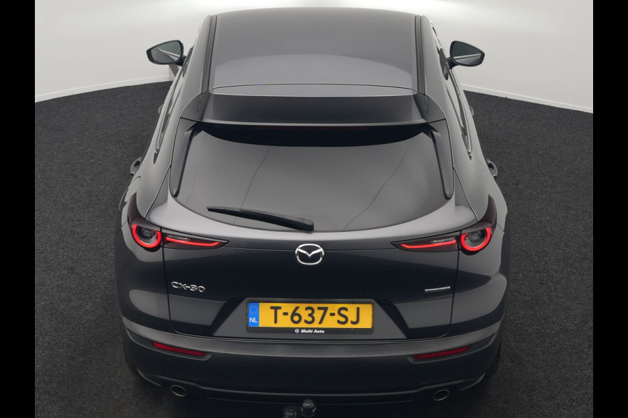 Mazda CX-30 2.0 e-SkyActiv-G M Hybrid Comfort Automaat | Adaptive Cruise | Trekhaak | Head Up | 360 Camera | BOSE Sound | Stuur & Stoelverwarming |  Apple Carplay | 18"L.M | LED Koplampen |