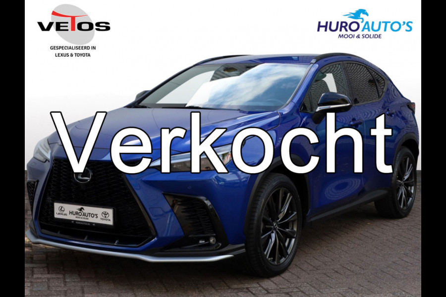 Lexus NX 450h+ AWD F Sport Line | Adaptief onderstel | 360 Camera