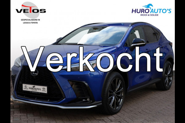 Lexus NX 450h+ AWD F Sport Line | Adaptief onderstel | 360 Camera