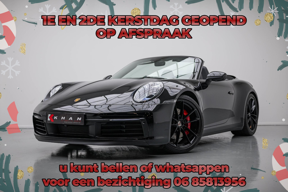 Porsche 911 Cabrio 3.0 Carrera 4 S |Chrono|Lift|BOSE|Sportuitlaat|PPF|