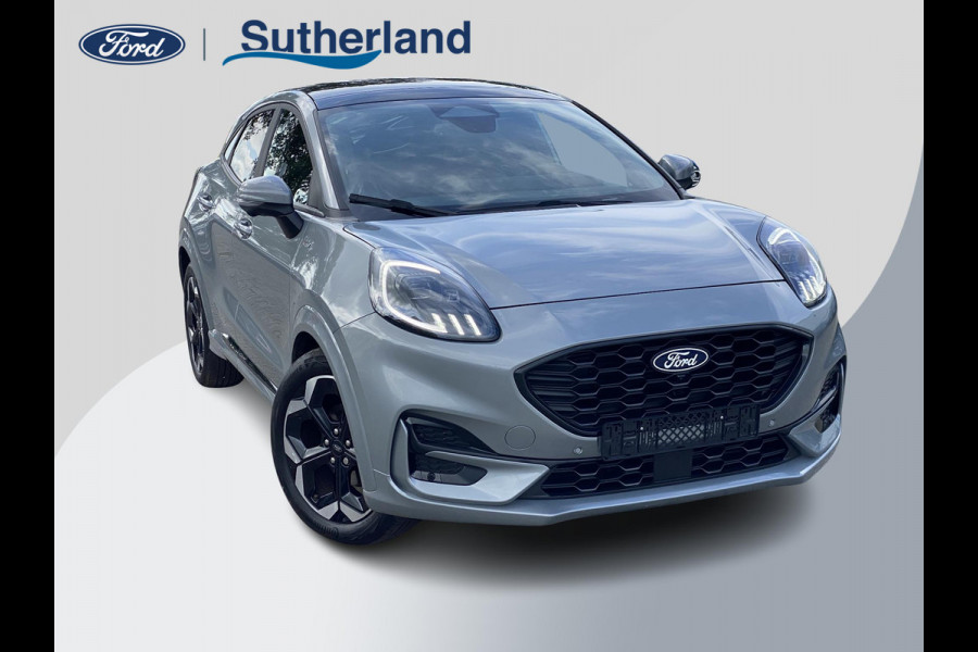 Ford Puma 1.0 EcoBoost Hybrid ST-Line X 155pk Automaat | Panoramadak | Afneembare trekhaak | Winter Pack | Adaptive cruise control | 360 graden camera | Bang&Olufsen | Elektrische achterklep | Matrix LED